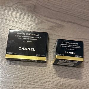 CHANEL Ombre Essentielle and Illusion D'Ombre Eyeshadow Duo
